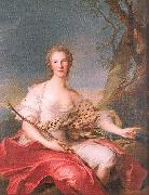 Jean Marc Nattier Madame Bouret as Diana oil painting picture wholesale